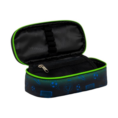 Jednokomorový penál / pouzdro AstraBAG Ombre Football, AC6, 503026069