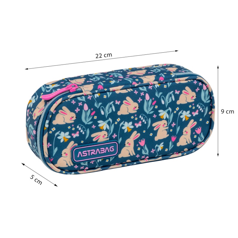 Školský peračník ASTRABAG Candy Bunny AC6 – jednokomorový peračník