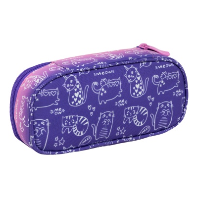Jednokomorový penál / pouzdro AstraBAG Kitty, AC6, 503026010