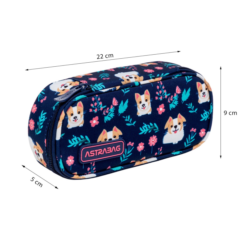 Školský peračník ASTRABAG Dear Puppy AC6 – jednokomorový peračník