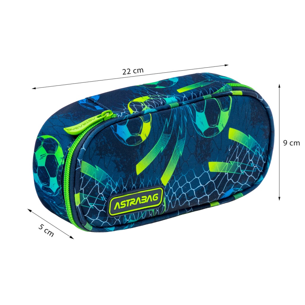 Jednokomorový peračník / puzdro AstraBAG Football, AC6, 503026035