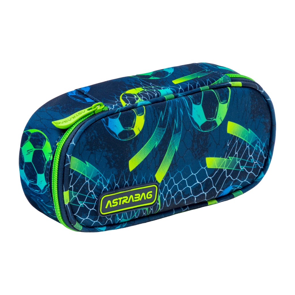 Jednokomorový penál / pouzdro AstraBAG Football, AC6, 503026035