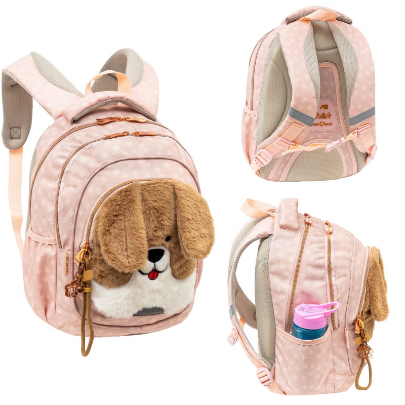 Školní batoh pro první stupeň AstraBAG Fluffy Puppy, AB330, 502026016