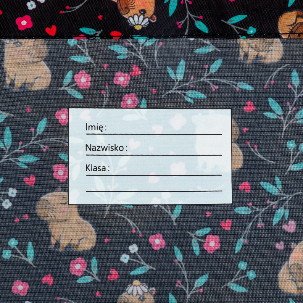 Vrecko na prezuvky AstraBAG Flower Capy AD1 – školské vrecko na chrbát