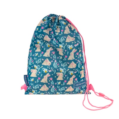 Vrecko na prezuvky AstraBAG Candy Bunny AD1 – školské vrecko na chrbát