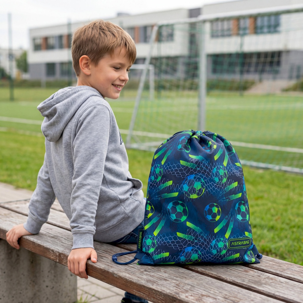 Kapsa na přezůvky AstraBAG Football, AD1, 507026011