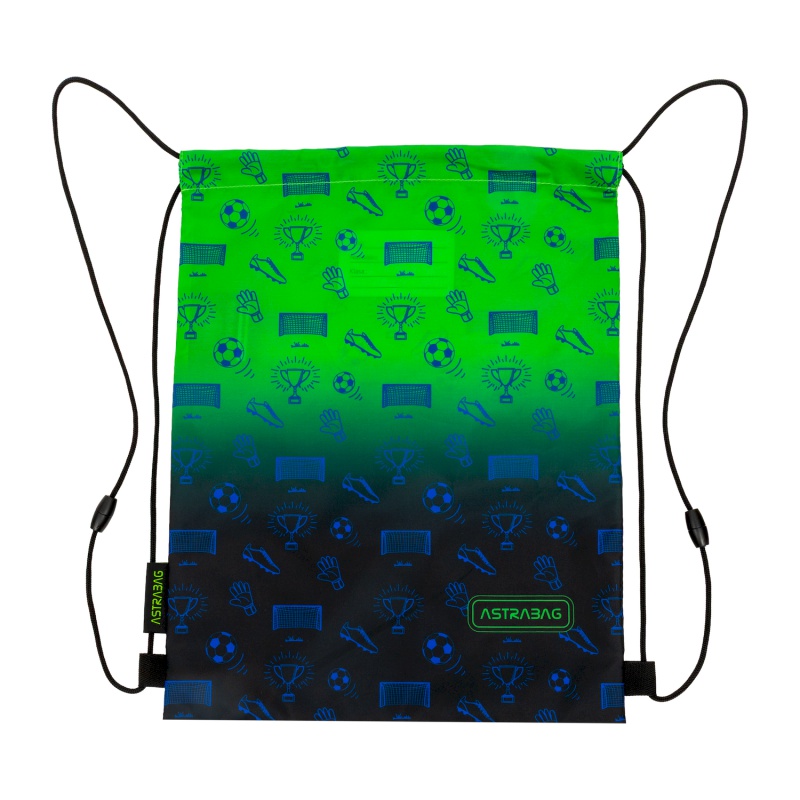 Kapsa na přezůvky AstraBAG Ombre Football, AD1, 507026017