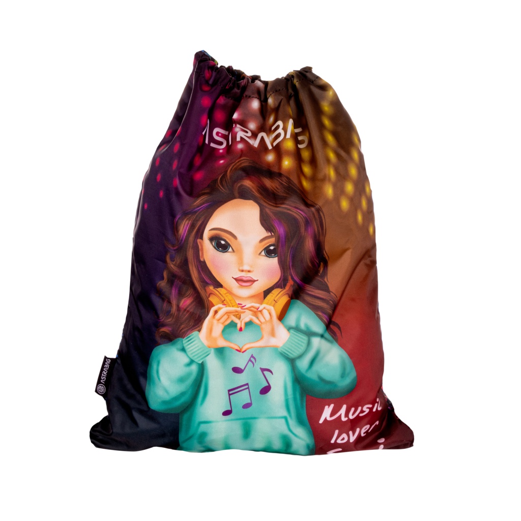 Vrecko na prezuvky AstraBAG Top Teens Emi AD1 – školské vrecko na chrbát