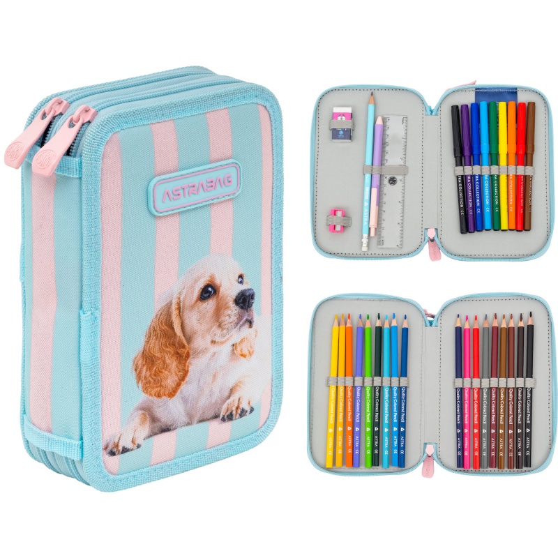 Dvojposchodový peračník AstraBAG Puppy Line AC21 s výbavou
