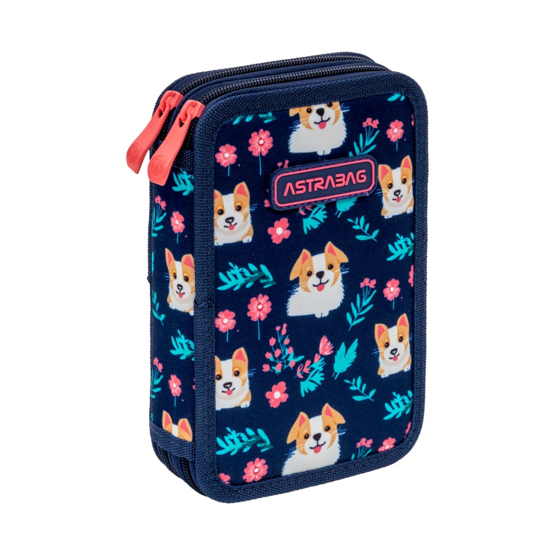 Dvojposchodový peračník AstraBAG Dear Puppy AC21 s výbavou