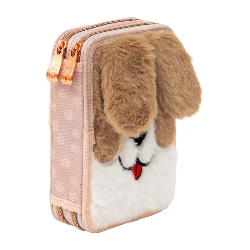 Dvojposchodový peračník AstraBAG Fluffy Puppy AC21 s výbavou