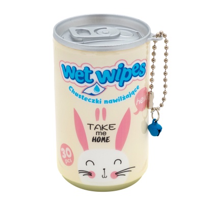 Vlhčené ubrousky AstraCare Bunny v plechovce 30 ks