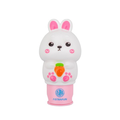 ASTRAFUN Bunny razítko se 100 nálepkami a sešitem