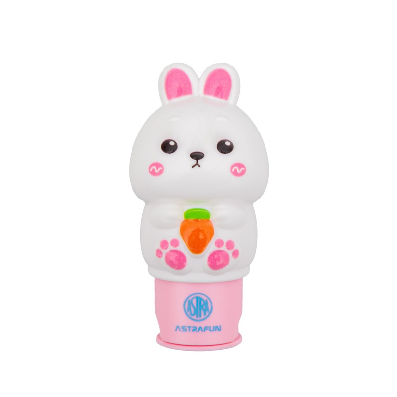 ASTRAFUN Bunny razítko se 100 nálepkami a sešitem