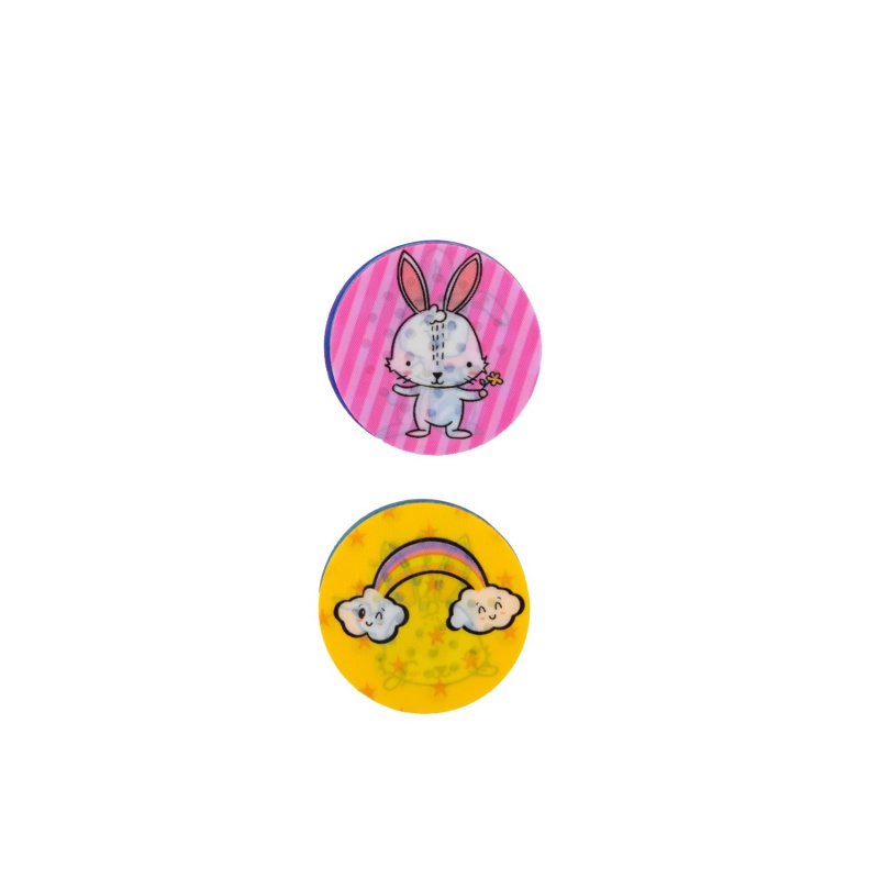 ASTRAFUN Bunny razítko se 100 nálepkami a sešitem