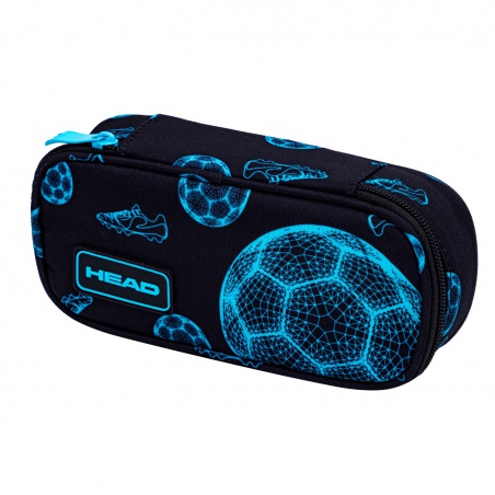 Jednokomorový penál Head Football Fan AC6 - školní pouzdro, 503025042