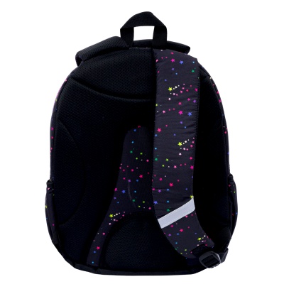 Školský batoh HEAD GOLDEN EFFECT RAINBOW KITTY AB300 ergonomický batoh s priehradkou na notebook