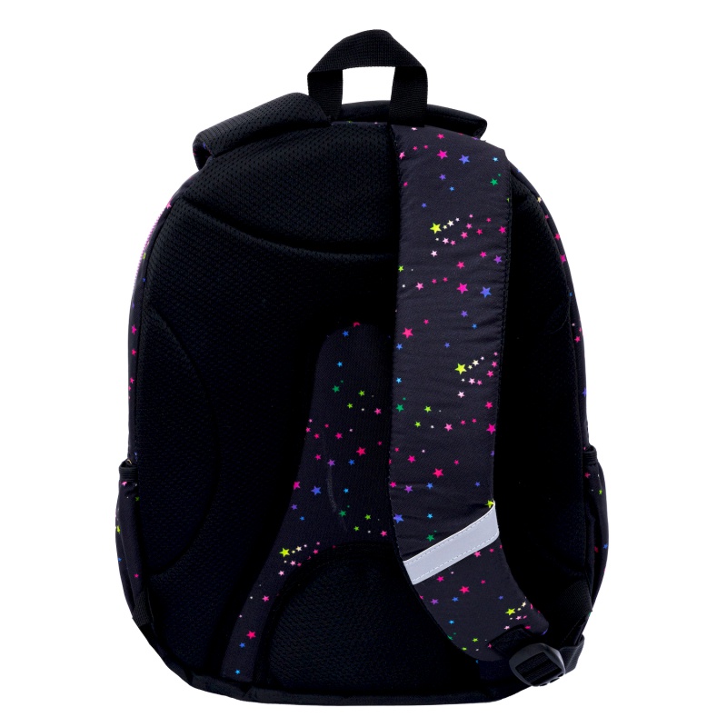 Školský batoh HEAD GOLDEN EFFECT RAINBOW KITTY AB300 ergonomický batoh s priehradkou na notebook
