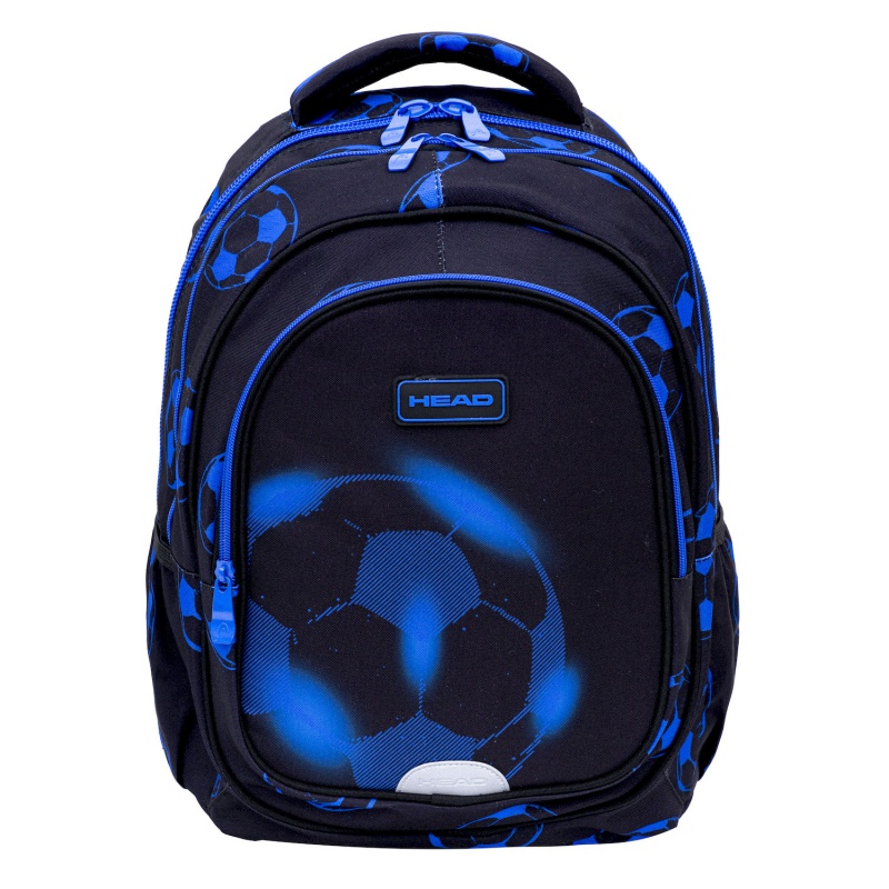 Školní batoh HEAD NEO BLUE FOOTBALL AB300 ergonomický fotbalový batoh do školy