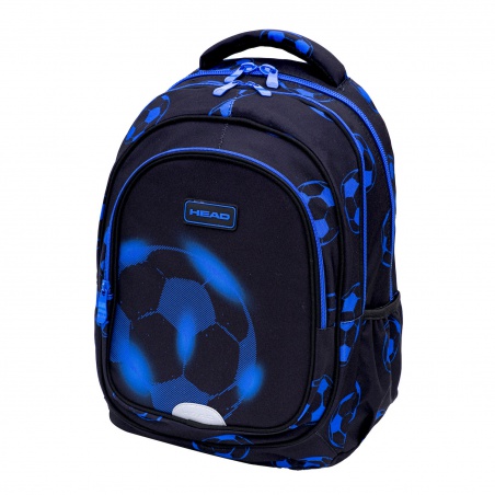 Školní batoh HEAD NEO BLUE FOOTBALL AB300 ergonomický fotbalový batoh do školy