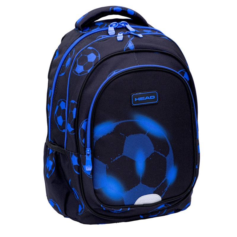 Školní batoh HEAD NEO BLUE FOOTBALL AB300 ergonomický fotbalový batoh do školy