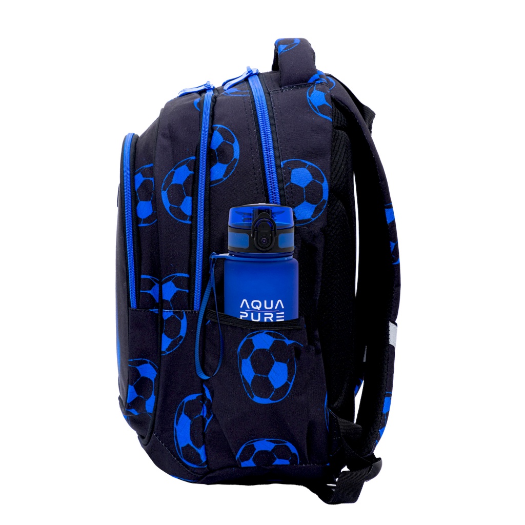 Školní batoh HEAD NEO BLUE FOOTBALL AB300 ergonomický fotbalový batoh do školy