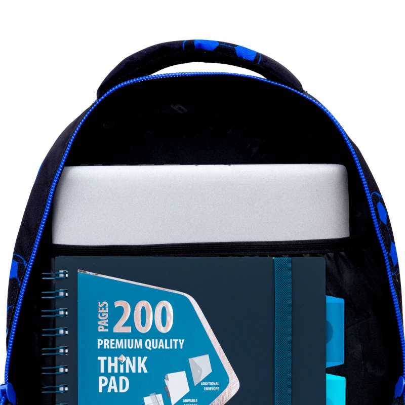 Školní batoh HEAD NEO BLUE FOOTBALL AB300 ergonomický fotbalový batoh do školy