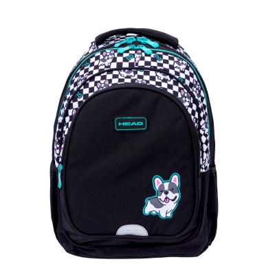 Školní batoh HEAD CUTE PUPPY AB300 ergonomický batoh s přihrádkou na notebook