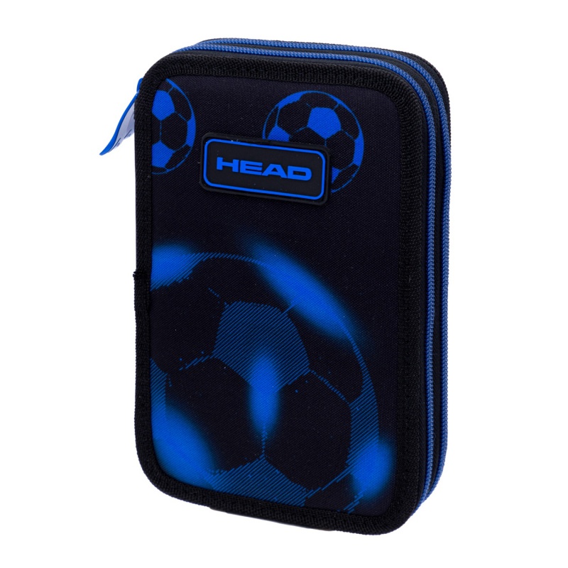 Školský dvojkomorový peračník HEAD NEO BLUE FOOTBALL AC2 bez náplne