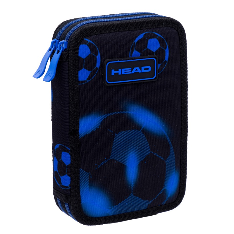 Školský dvojkomorový peračník HEAD NEO BLUE FOOTBALL AC2 bez náplne
