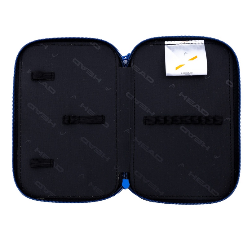 Dvoupatrový penál bez výbavy Head Neo Blue Football, AC2, 503025040