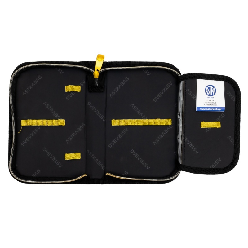 Vyklápěcí penál AstraBAG Fluffy Kitty Black, 503025070
