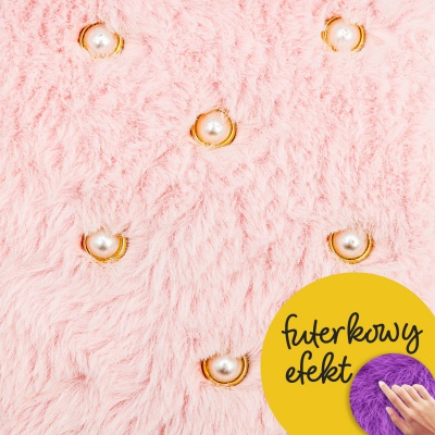 Vyklápěcí penál AstraBAG Fluffy Pearl Pink, 503025071