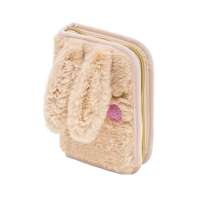 Vyklápěcí penál AstraBAG Fluffy Bunny Beige, 503025072
