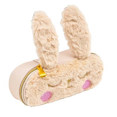 Školský peračník AstraBAG Fluffy Bunny Beige jednokomorový