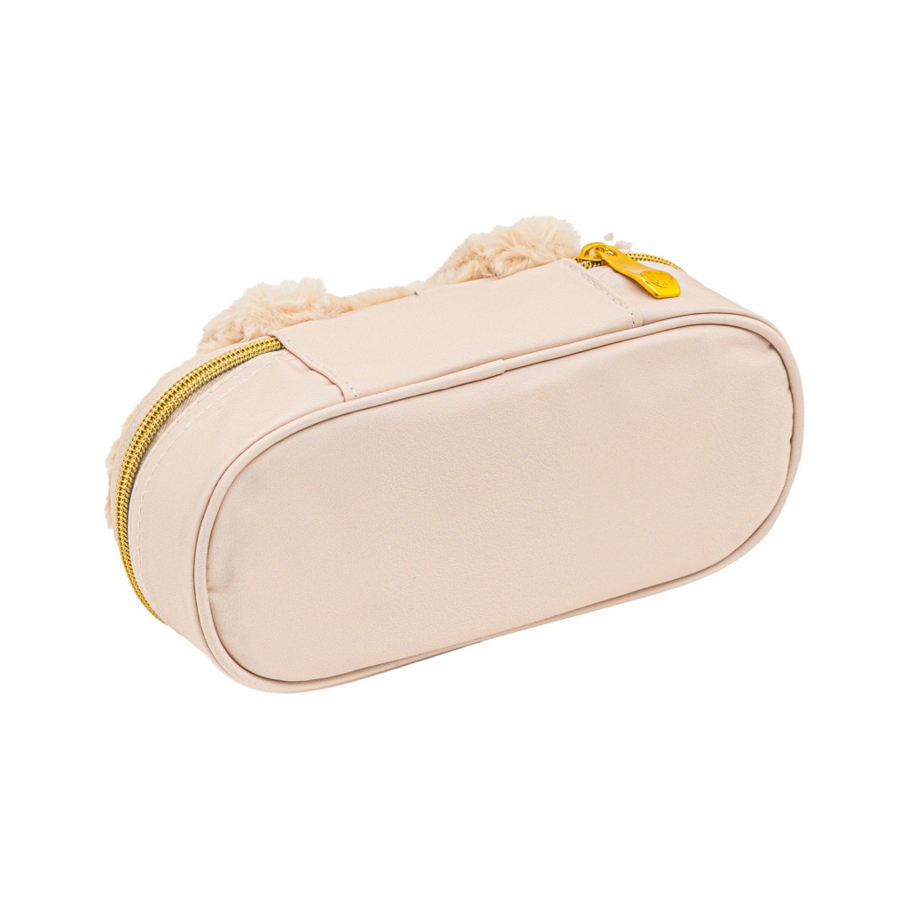 Školní penál AstraBAG Fluffy Bunny Beige jednokomorový