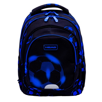 Školní batoh pro první stupeň Head Neo Blue Football, AB330, 502025035