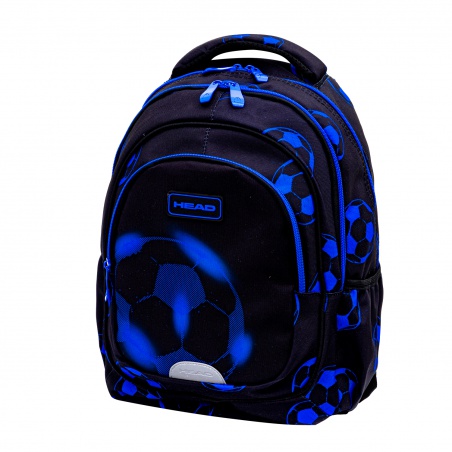 Školní batoh pro první stupeň Head Neo Blue Football, AB330, 502025035