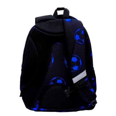 Školský batoh pre prvý stupeň Head Neo Blue Football, AB330, 502025035