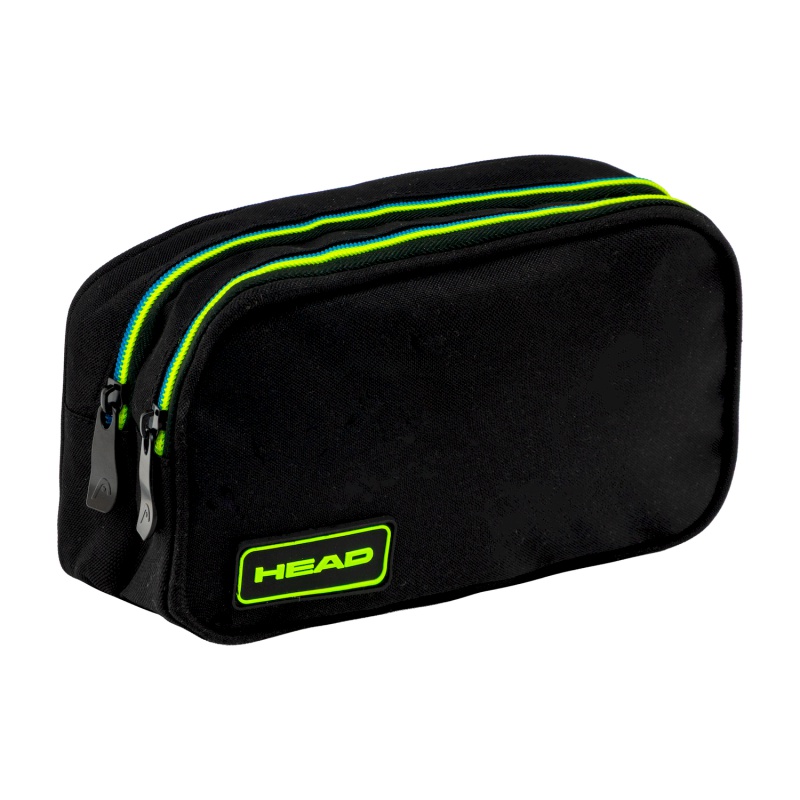 Školský peračník Head Black Green/Blue AC9