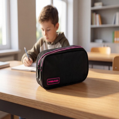 Školský peračník Head Black Pink/Mint AC9