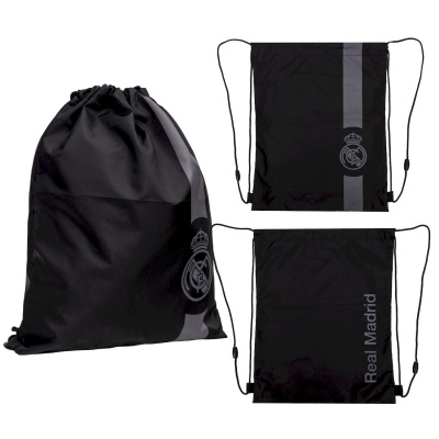 Sáček na přezůvky Real Madrid Black, AD1, 507026019