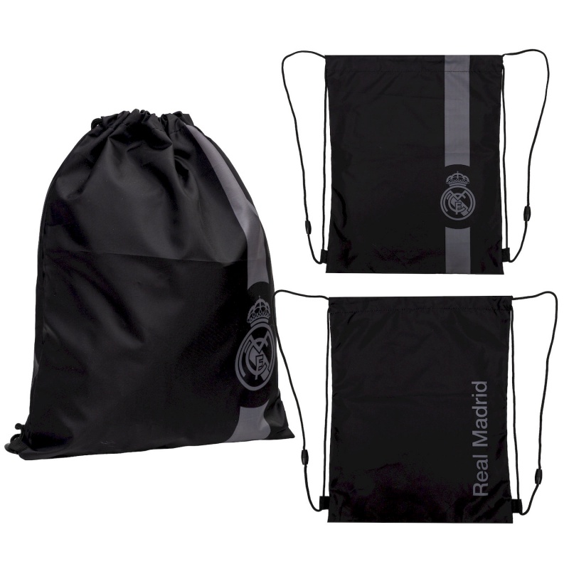 Sáček na přezůvky Real Madrid Black, AD1, 507026019