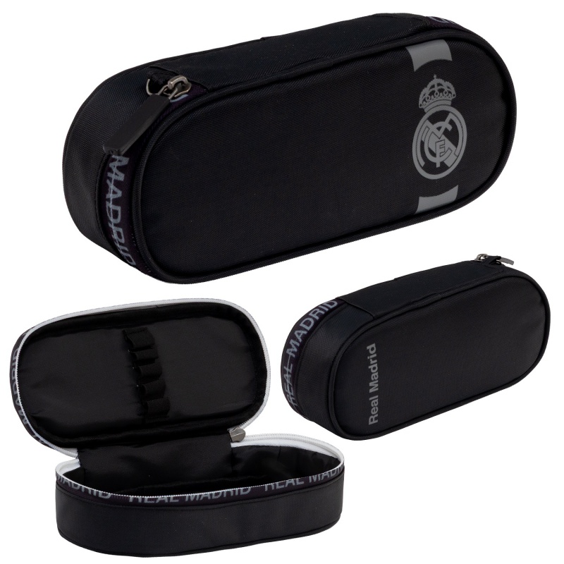 Jednokomorový penál / pouzdro Real Madrid Black, AC6, 503026078