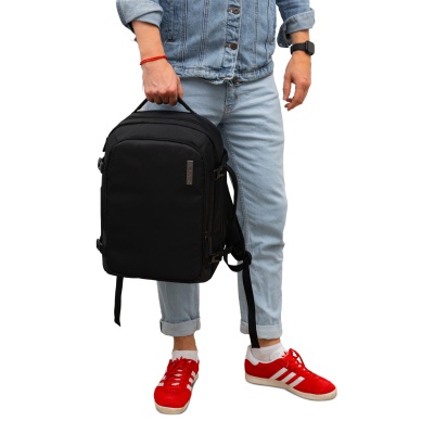 Cestovný batoh ABAG Business&Travel Black 2v1