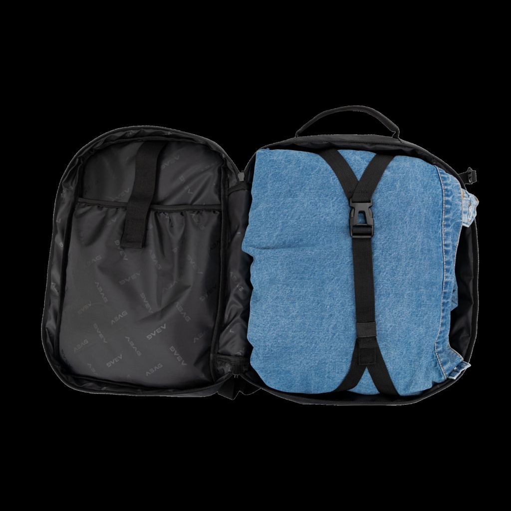 Cestovní batoh ABAG Business&Travel Black 2v1