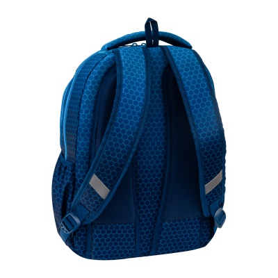Školský batoh ABAG Hexagon Blue Ombre AB200 502026039