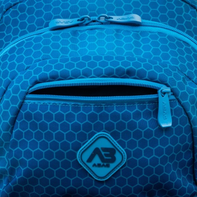 Školský batoh ABAG Hexagon Blue Ombre AB200 502026039