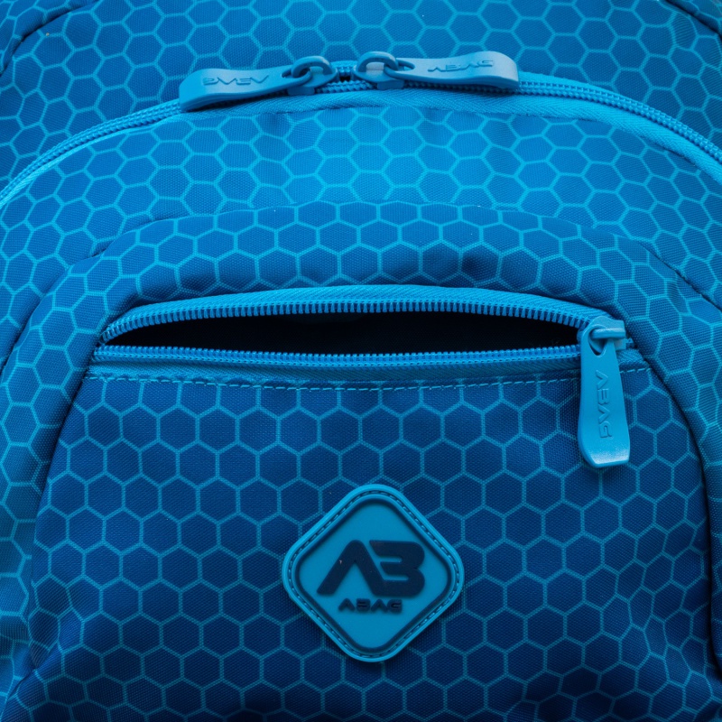 Školský batoh ABAG Hexagon Blue Ombre AB200 502026039