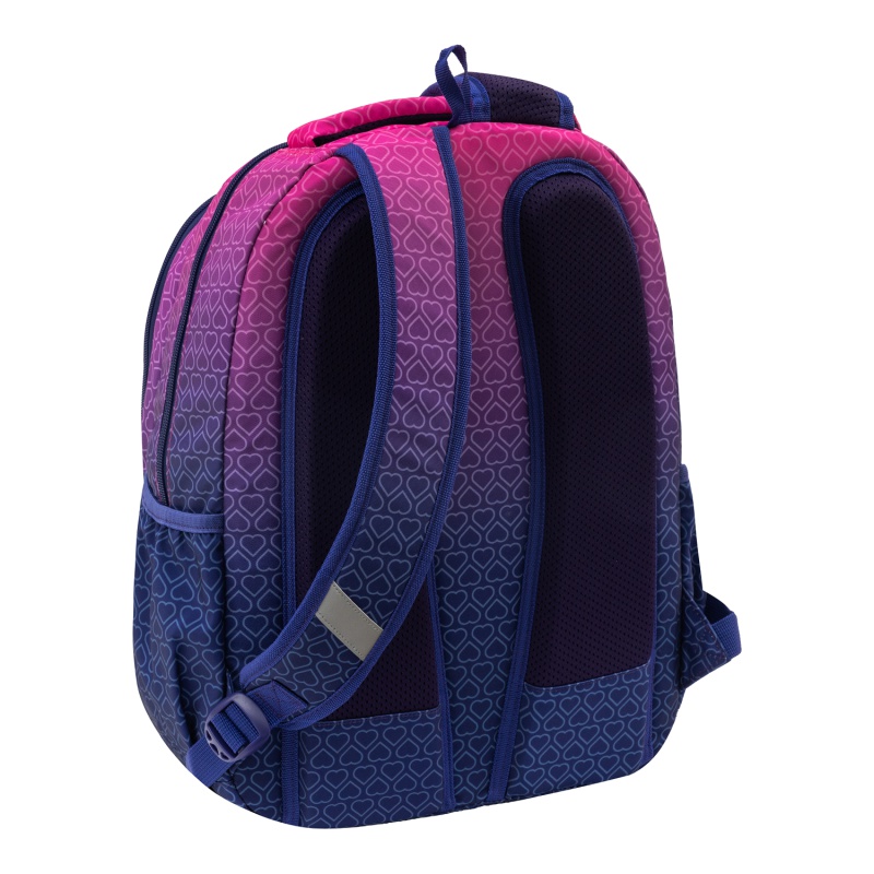 Školský batoh ABAG Hexagon Pink Ombre AB200